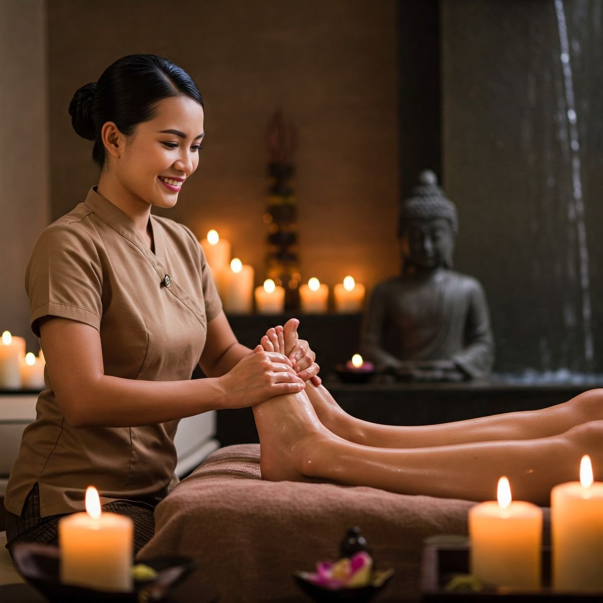 Foot Reflexology Station